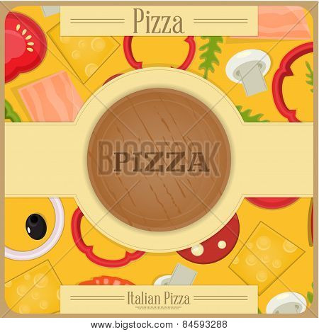Background Pizza Ingredients