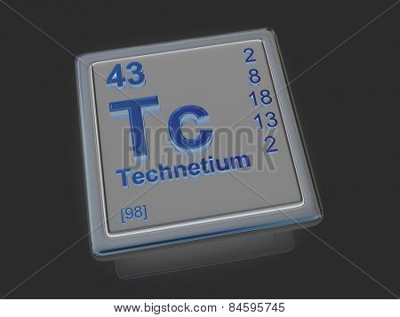 Technetium. Chemical element. 3d