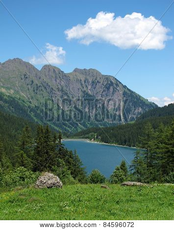 Blue Lake Arnensee In Summer
