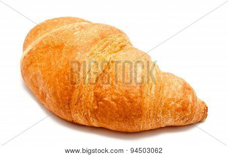 Fresh Perfect Croissant Isolated