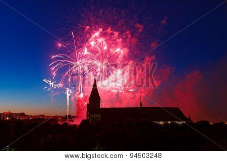 Fireworks Over The Cathedral Of Kant