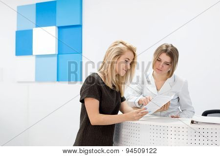 Consultation in the medical clinic