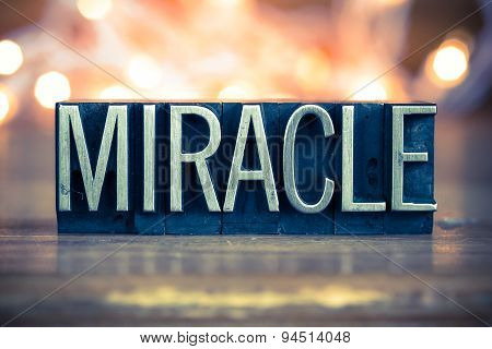 Miracle Concept Metal Letterpress Type