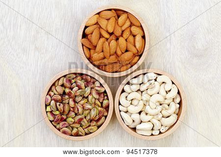 Almonds,cashew Nuts, Pistachio