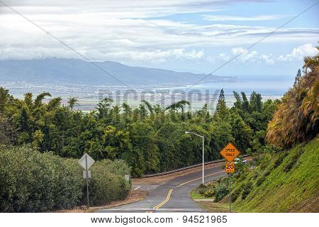 Kahului From Up Country