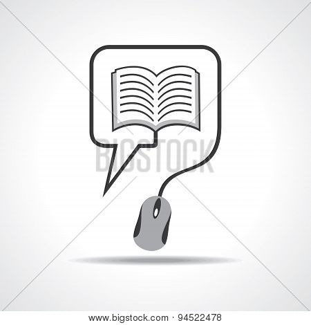 Computer education concept stock vector