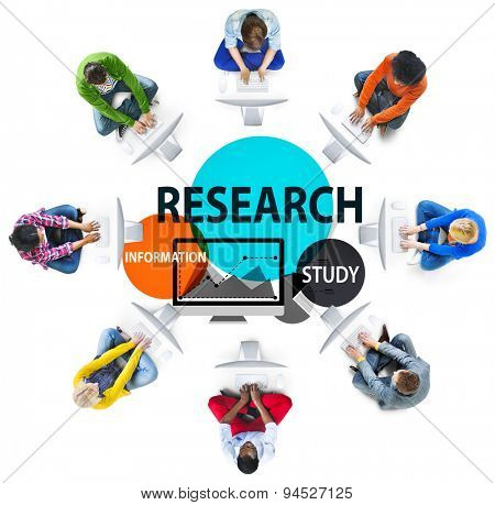 Research Search Searching Information Study Knowledge Concept