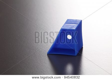 trapezium shape of the plastic block
