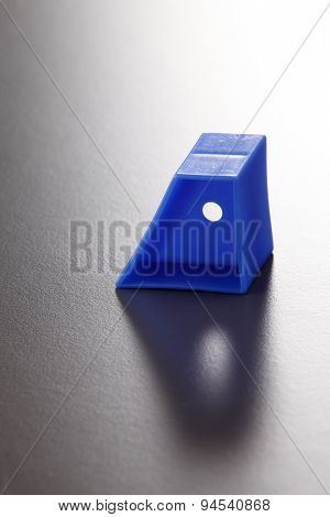 trapezium shape of the plastic block