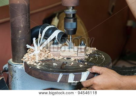 Wood Boring Drill Press