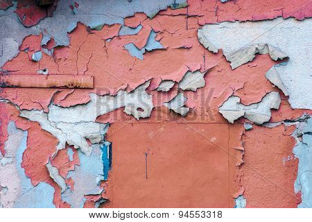 peeling paint
