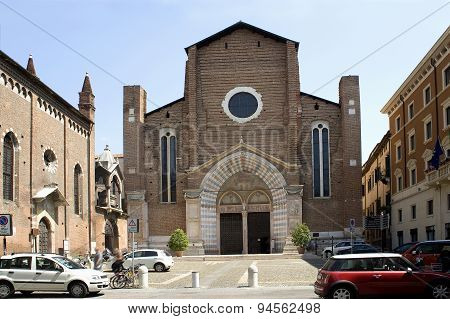 Cathedral Of Verona (ital. Duomo Di Verona).