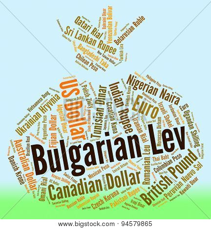 Bulgarian Lev Represents Foreign Exchange And Bgn