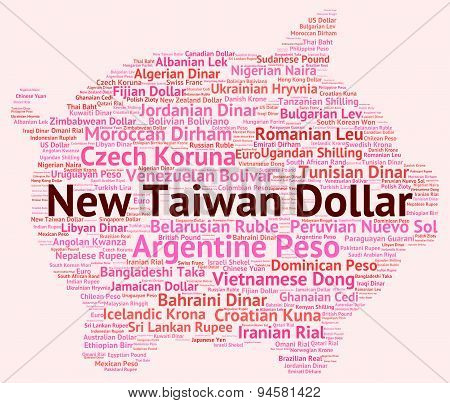New Taiwan Dollar Means Exchange Rate And Banknotes
