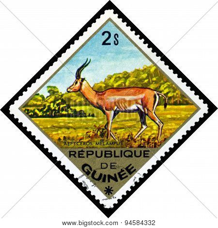 Vintage  Postage Stamp. Impala To Africa.