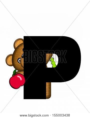 Alphabet Teddy P