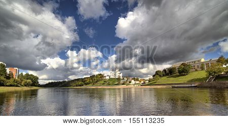 view of the city of Vitebsk, Belarus