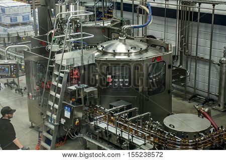 United Kingdom Scotland 17.05.2016 Glen Grant Speyside Single Malt Scotch Whisky Trails Distillery visit production 