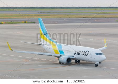 Air Do In Chubu Centrair International Airport Japan.