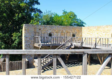 Bastion of hetman Doroshenko in Chigirin, Ukraine