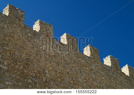 Gormaz Castle in Soria Province, Casdtilla Leon, Spain.