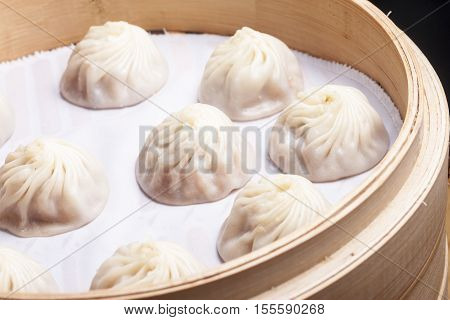Many Xiao Long Bao in the basket