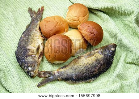 Five Loaves, And The Two Fishes