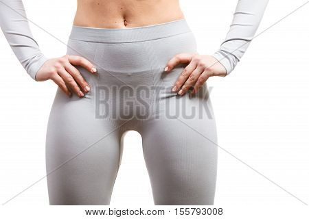 Female Hips Wearing Thermoactive Underwear