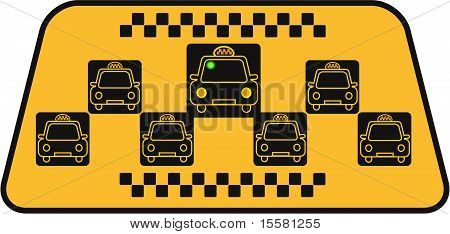 Segno di taxi