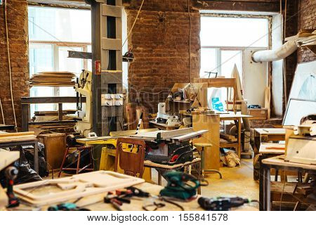 Workplace of cabinetmaker