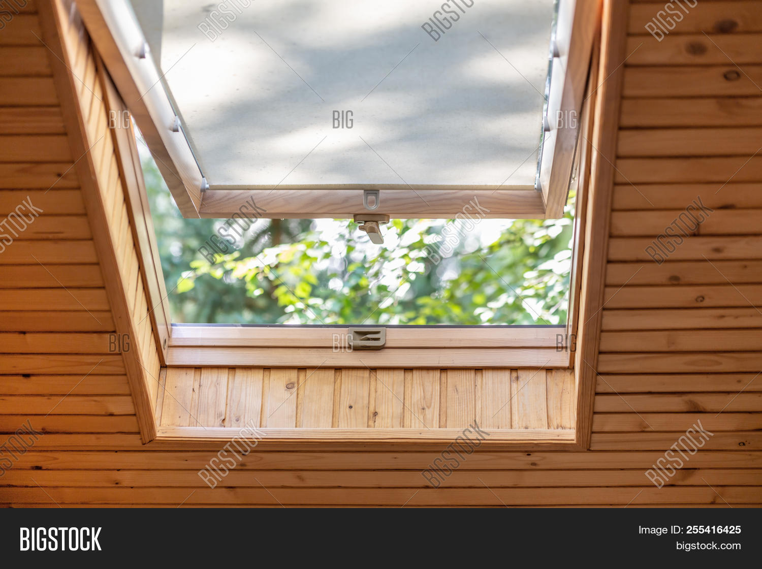 Opened Roof Window Image Photo Free Trial Bigstock