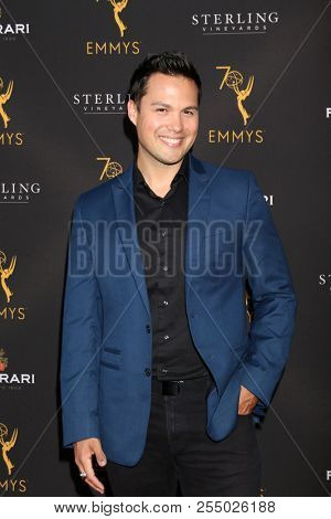 LOS ANGELES - AUG 22:  Michael Copon at the Daytime Peer Group ATAS Reception at the Television Academy on August 22, 2018 in North Hollywood, CA