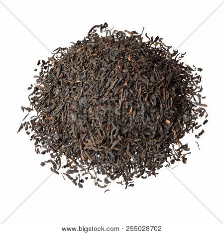 Keemun, Chinese Tea Isolated On White Background.