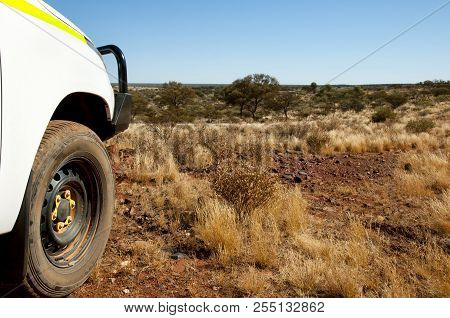 Remote Off Road Track In The Outback