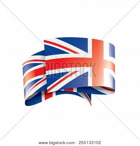 United Kingdom Flag, Vector Illustration On A White Background