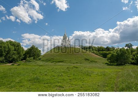 Church Standing On A High And Green Hill