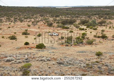 Off Road Track In The Outback - Australia