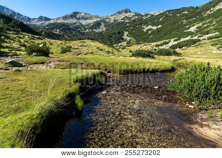 Amazing Landscape Of Banderitsa River, Pirin Mountain, Bulgaria
