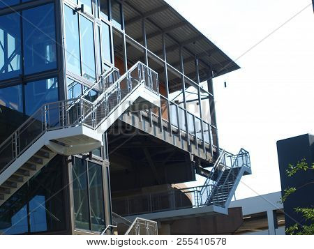 A New Addition To The Monorail System At Las Colinas. With The New Growth In The Business District A