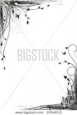 grunge foråret baggrund