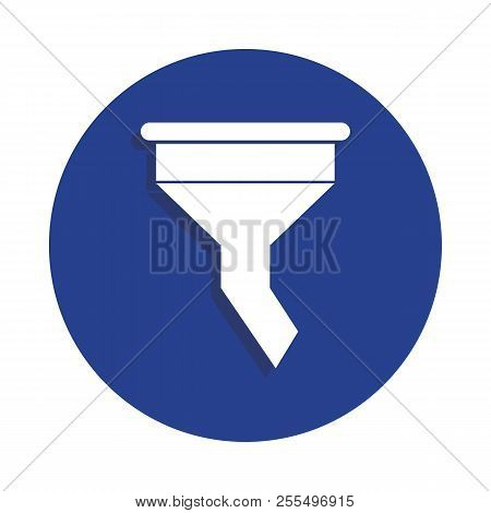 Funnel Filter Icon In Badge Style. One Of Car Repair Collection Icon Can Be Used For Ui, Ux