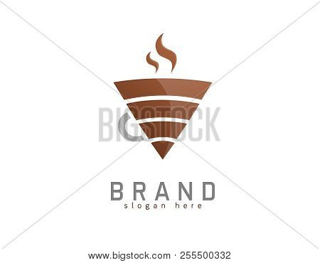 Coffee Wife Logo - White Background Illustartion Design