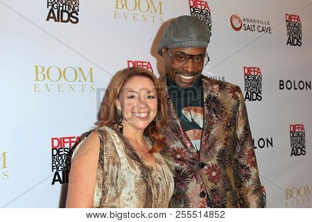 LOS ANGELES - AUG 25:  Dawn Roberson, Billy Porter at the DIVERSITY x DESIGN Benefit for DIFFA  at the BOLON & Louis Poulsen Showrooms on August 25, 2018 in Culver City, CA