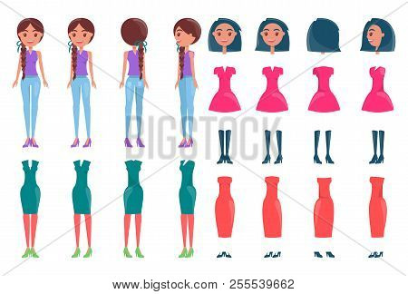 animated character vector photo