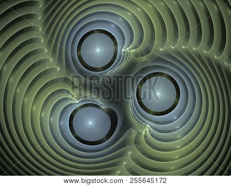 Elementary Particles Series. Interplay Of Abstract Fractal Forms On The Subject Of Nuclear Physics. 