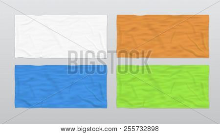 Clear Color Soft Beach Towels For Branding