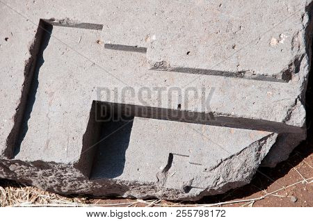 Mysterious Puma Punku Stone Blocks - Bolivia