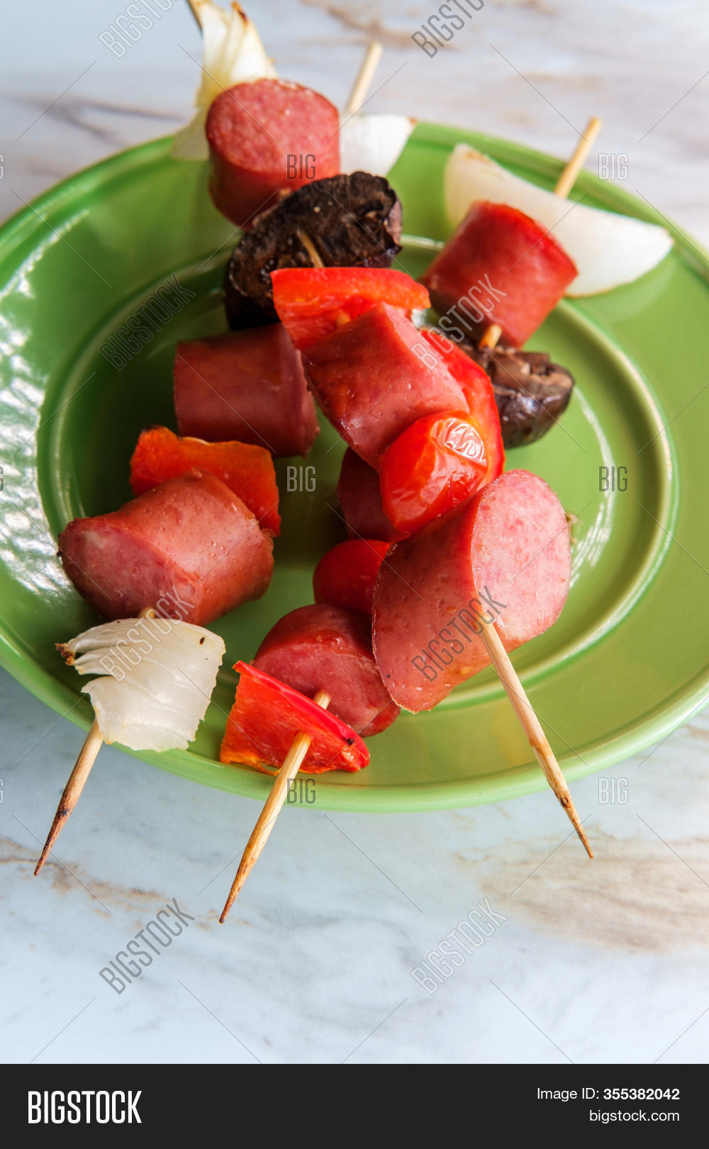 Kielbasa Shish Kebab Image & Photo (Free Trial) Bigstock