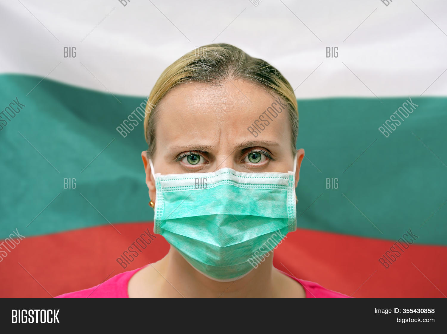 Masked Woman Face Image & Photo (Free Trial) Bigstock