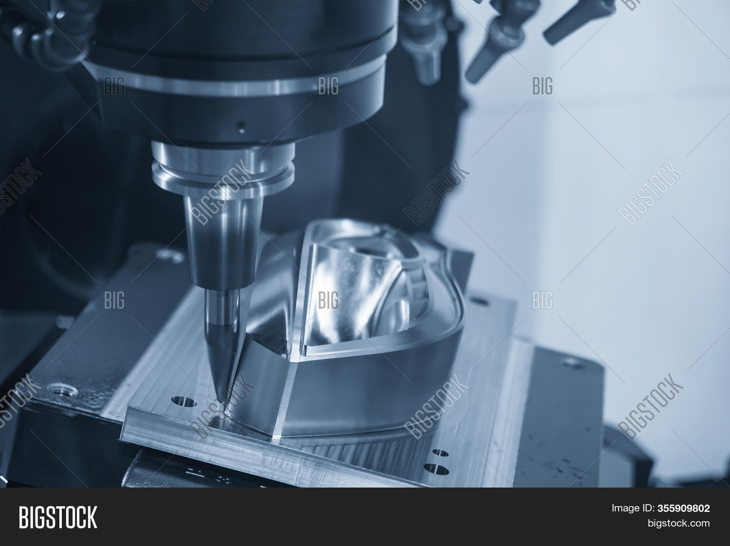 5-axis Cnc Milling Image & Photo (Free Trial) | Bigstock